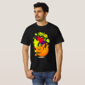 Cornucopie Thanksgiving Shirt | Happy Harvest (Voorkant volledig)