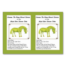 Cornum de koperen gehoornde eenhoorn trading Kaart