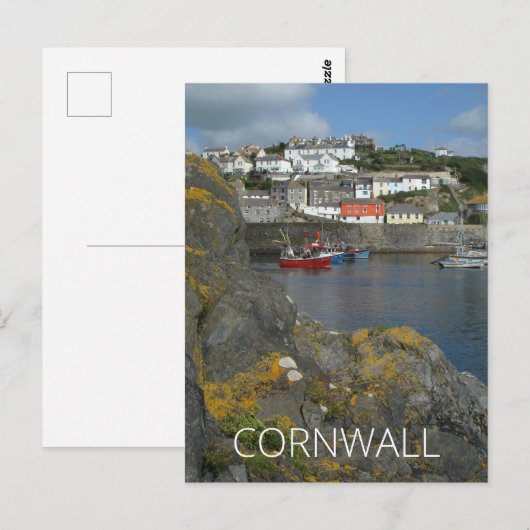 Cornwall Briefkaart (Voorkant / Achterkant)