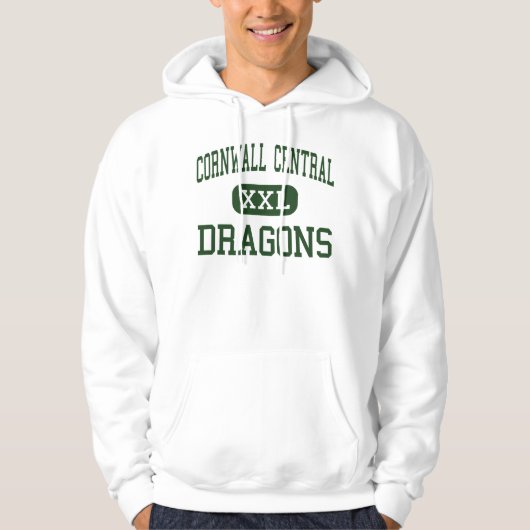 Cornwall Central - Dragons - High - Cornwall Hoodie (Voorkant)