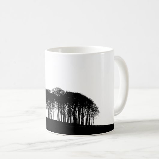 Cornwall Coming Home Trees Gift Mok (Voorkant rechts)