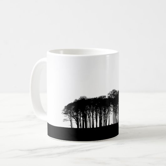 Cornwall Coming Home Trees Gift Mok (Voorkant links)
