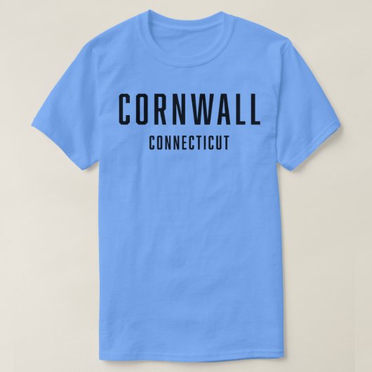 Cornwall Connecticut TShirt (Design devant)