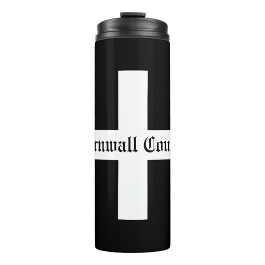 Cornwall County Flag Thermosbeker (Voorkant)