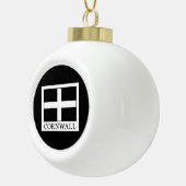 Cornwall Keramische Bal Ornament (Rechts)