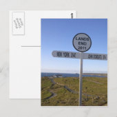 Cornwall Lands End Briefkaart (Voorkant / Achterkant)