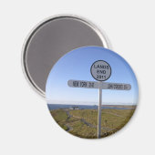 Cornwall Lands End Magneet (Voorkant / Achterkant)