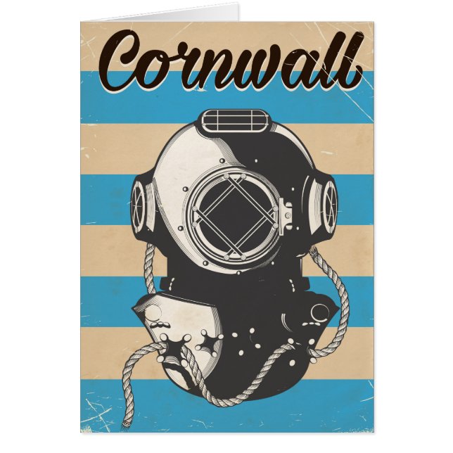 Cornwall Nautische reisposter (Voorkant)