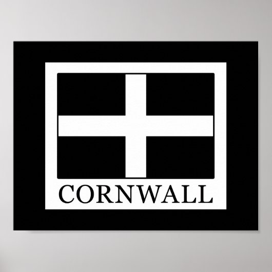Cornwall Poster (Voorkant)