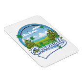 Cornwall Reislogo Magneet (Rechterzijde)