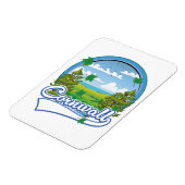 Cornwall Reislogo Magneet (Linkerzijde)
