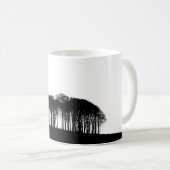 Cornwall Retour Arbres Cadeau Mug (Devant droit)