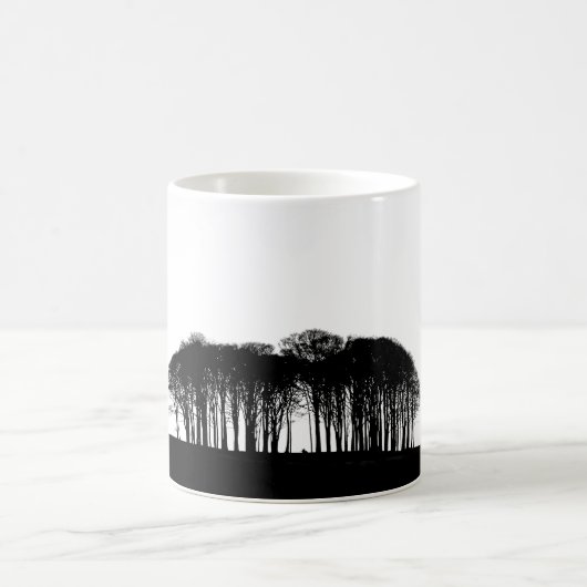 Cornwall Retour Arbres Cadeau Mug (Centre)