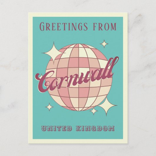 Cornwall Royaume-Uni Angleterre vacances Carte pos (Devant)