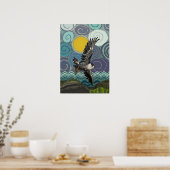 Cornwall slechtvalk poster (Keuken)