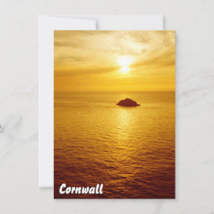 Cornwall sunset Kaart