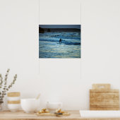 Cornwall surfen poster (Keuken)