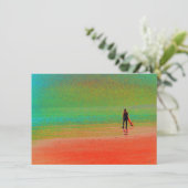 Cornwall surfer-kaart (Staand voorkant)