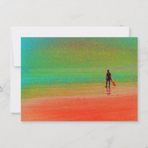 Cornwall surfer-kaart