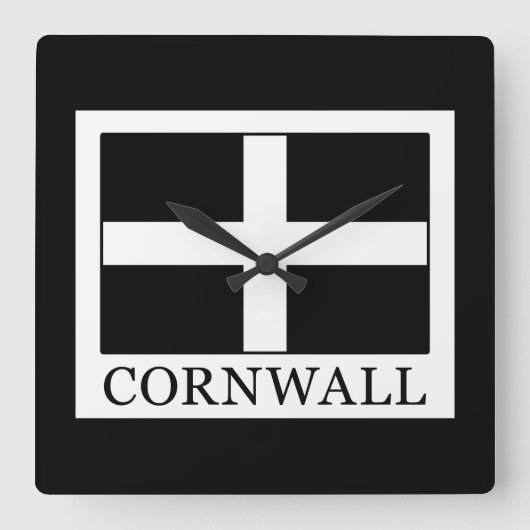 Cornwall Vierkante Klok (Voorkant)