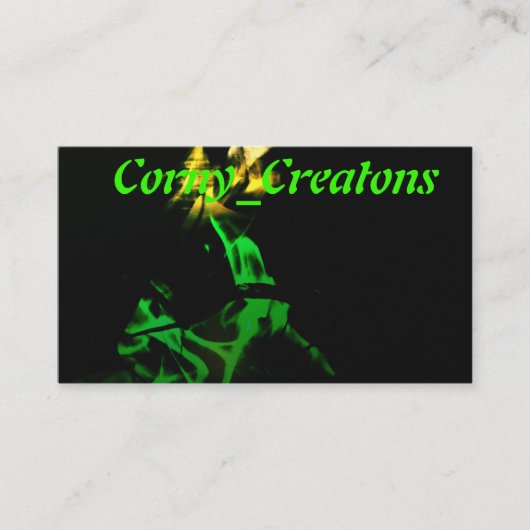 Corny_Creations Visitekaartje (Voorkant)