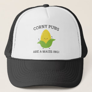 Corny Puns Trucker Pet