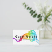 Corolful Smoke Vape Shop Carte de visite (Debout devant)