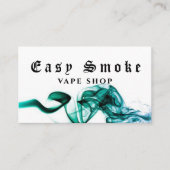 Corolful Smoke Vape Shop Carte de visite (Devant)
