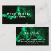 Corolful Smoke Vape Shop Carte de visite (Devant / Derrière)