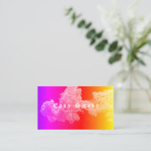 Corolful Smoke Vape Shop Carte de visite (Debout devant)