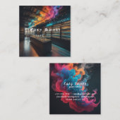 Corolful Smoke Vape Shop Carte de visite (Devant / Derrière)