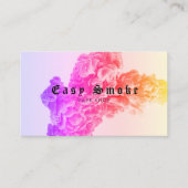 Corolful Smoke Vape Shop Carte de visite (Devant)