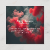 Corolful Smoke Vape Shop Carte de visite (Dos)