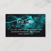 Corolful Smoke Vape Shop Carte de visite (Dos)