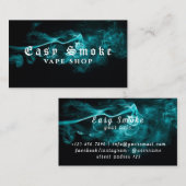 Corolful Smoke Vape Shop Carte de visite (Devant / Derrière)