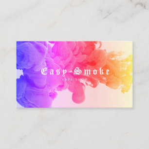 Corolful Smoke Vape Shop Carte de visite