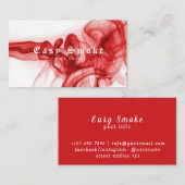 Corolful Smoke Vape Shop Carte de visite (Devant / Derrière)