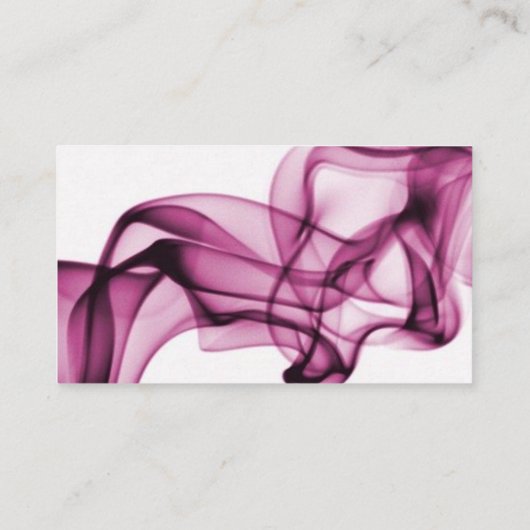 Corolful Smoke Vape Shop Carte de visite (Dos)