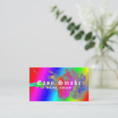 Corolful Smoke Vape Shop Carte de visite (Debout devant)