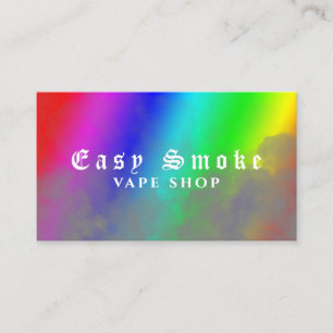 Corolful Smoke Vape Shop Carte de visite
