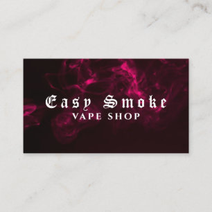 Corolful Smoke Vape Shop Carte de visite
