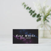 Corolful Smoke Vape Shop Carte de visite (Debout devant)