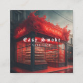 Corolful Smoke Vape Shop Carte de visite (Devant)