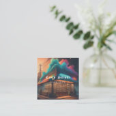 Corolful Smoke Vape Shop Carte de visite (Debout devant)