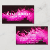 Corolful Smoke Vape Shop Carte de visite (Devant / Derrière)