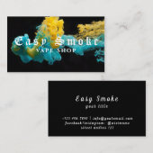 Corolful Smoke Vape Shop Carte de visite (Devant / Derrière)