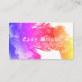 Corolful Smoke Vape Shop Carte de visite (Devant)