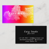 Corolful Smoke Vape Shop Visitekaartje (Voorkant / Achterkant)