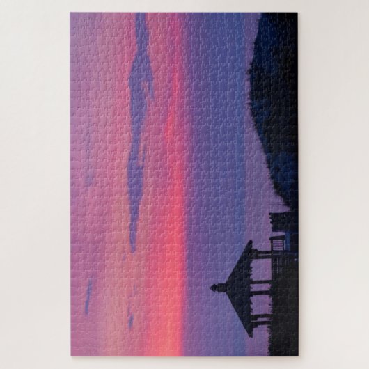 Corolla Beach Sunrise Jigsaw Puzzle (Vertical)