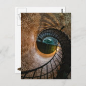 Corolla Lighthouse Stairs Briefkaart (Voorkant / Achterkant)